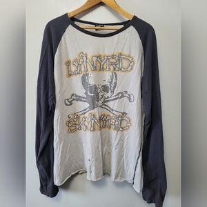 VINTAGE 2000'S Lynyrd Skynyrd "74" Graphic Long Sleeve Shirt "Large"